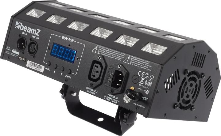 Actual product image BeamZ UV headlight BUV463 (3 W, LED)