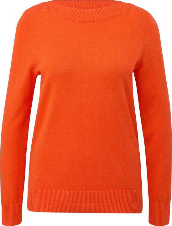 Actual product image s.Oliver Strickpullover Feinstrickpullover mit U-Boot-Ausschnitt (46)