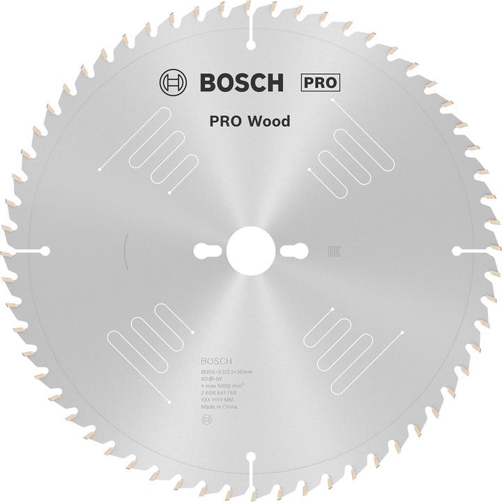 Image du produit Bosch Professional Zubehör Lame de scie circulaire PRO Wood, 305 x 3.2 x 30 mm