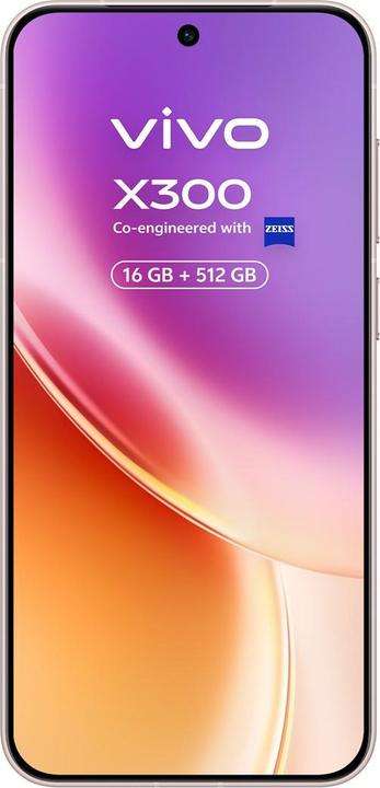 Image du produit Vivo X300 5G Dual Sim 16GB RAM 512GB - Pink (512 Go, Pink, Rose, 6.31", Double SIM, 5G)