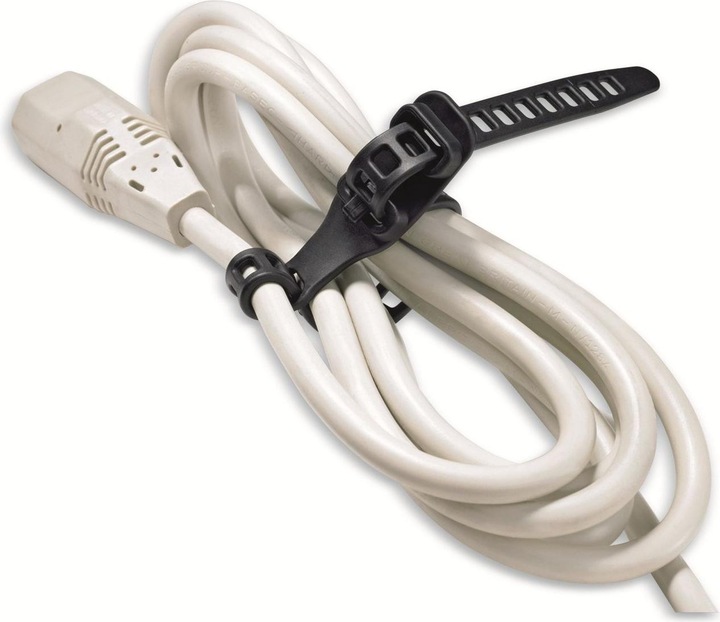 Produktbild HellermannTyton Hellermann Tyton SOFTFIX XXL Kabelbinder Thermoplastische Polyurethane (TPU) Schwarz 3 Stück(e) (Kunststoffkabelbinder, 880 mm, 3 Stk.)
