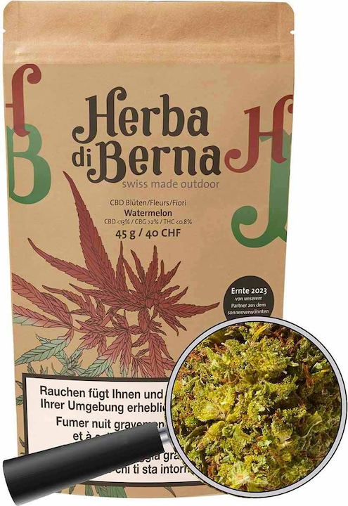 Image du produit Herba di Berna Pastèque extérieure 45g (45 g, Extérieur)