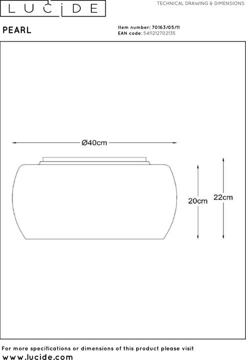 Produktbild Lucide Pearl (G9)