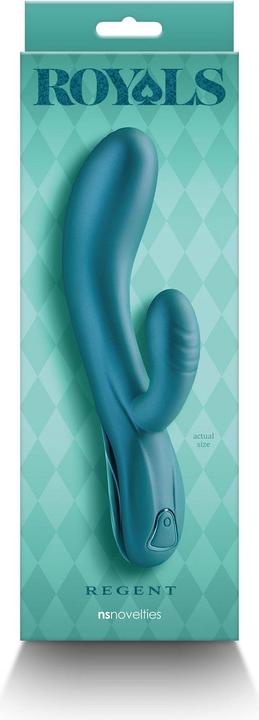 Produktbild NS Novelties Royals Regent Metallic Green Vibrator 19,3 x 3,8 x 6,6 cm