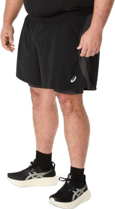 Actual product image ASICS Performance ROAD 2N1 5IN SHORT Men (M)