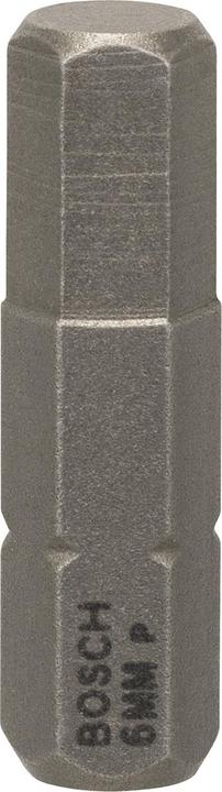 Actual product image Bosch Professional Zubehör Screwdriver bit extra-hard HEX 6, 25 mm, pack of 3 (Hexagon socket TX)