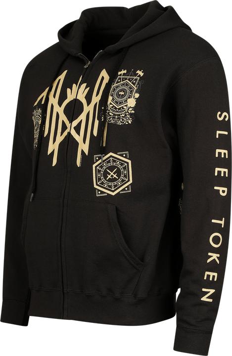 Produktbild Sleep Token Patch Zip Hoodie (L)