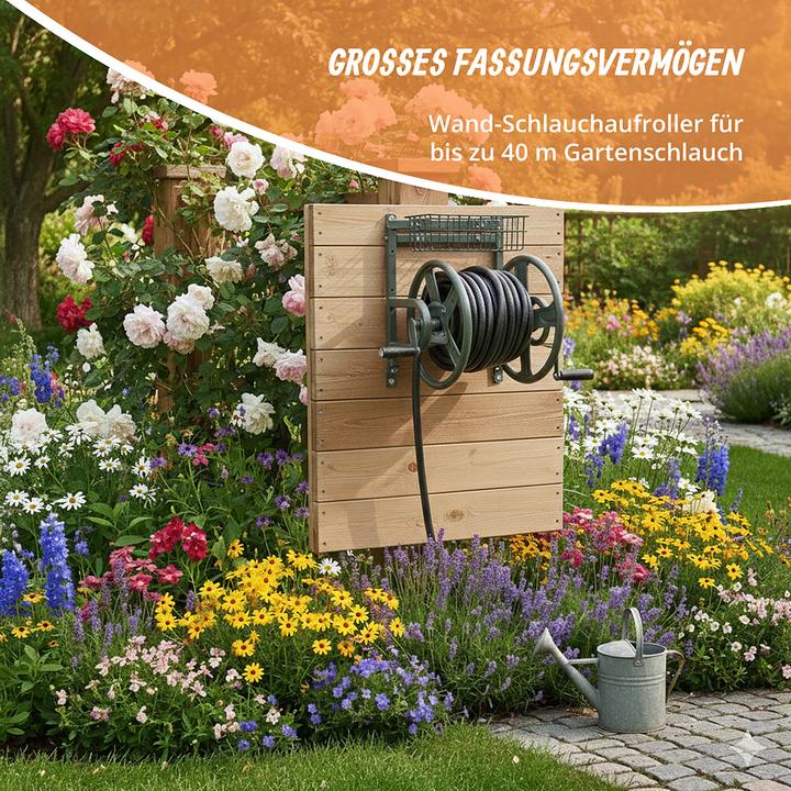 Actual product image Relaxdays hosereel