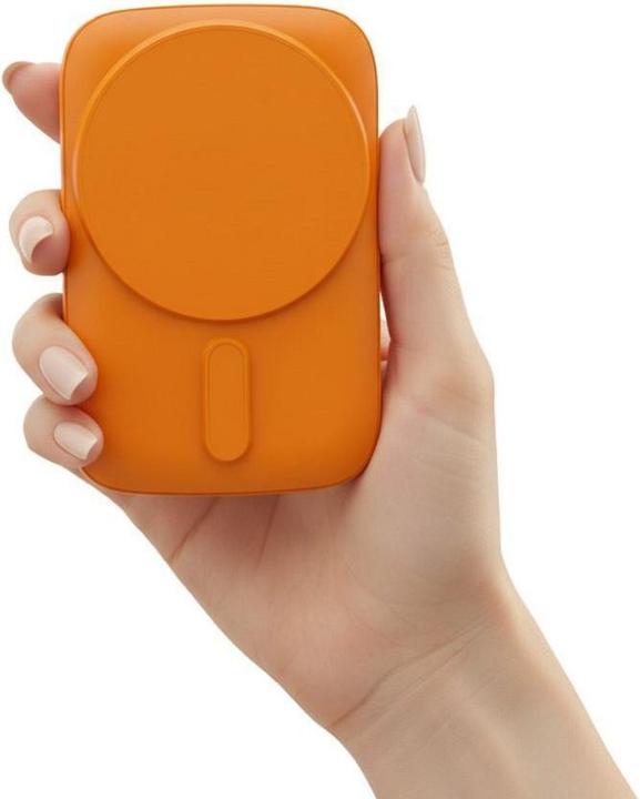 Produktbild Power bank Blue Star Powerbank compatible with MagSafe Blue Star Slim DG-P8 15W 5000 mAh orange (5000 mAh, 15 W, 19.25 Wh)