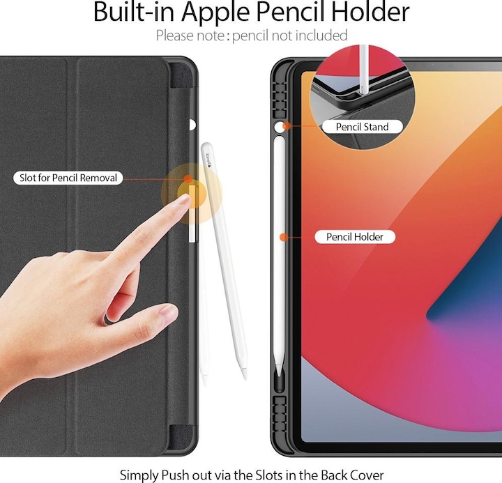 Image du produit Dux Ducis Domo Smart Case à trois volets (iPad Pro 12.9 2021 (5ème génération), iPad Pro 12.9 2022 (6e génération))