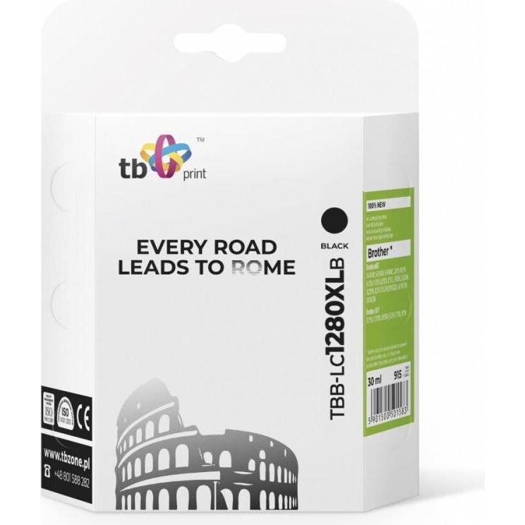 Print, Cartucce, Tusz do Brother LC1280XL TBB-LC1280XLB BK