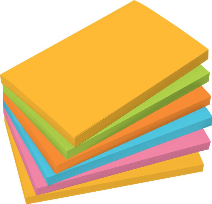Actual product image Sigel Notepad 12.5 x 7.5 cm 600 pieces, Multicoloured (125 x 75 mm)