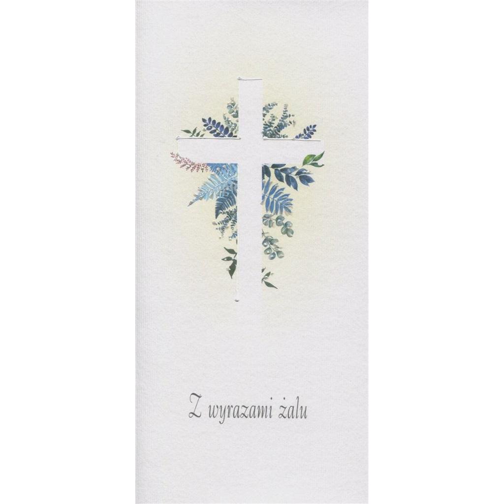 MAK Kondolenzkarte DL KON02 - Kreuz (1 Stk.) (48985106)