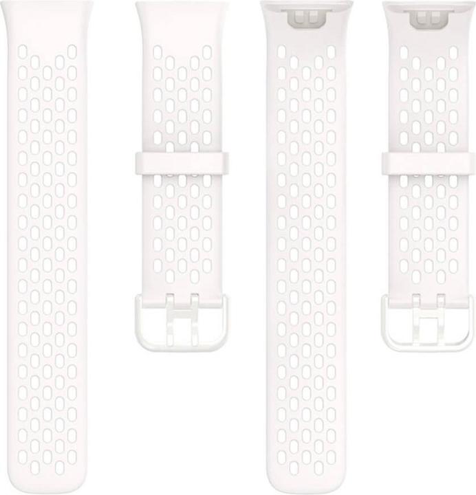 Produktbild Cover-Discount Xiaomi Mi Band 7 Pro - Sportarmband gelöchert weiss (Silikon)