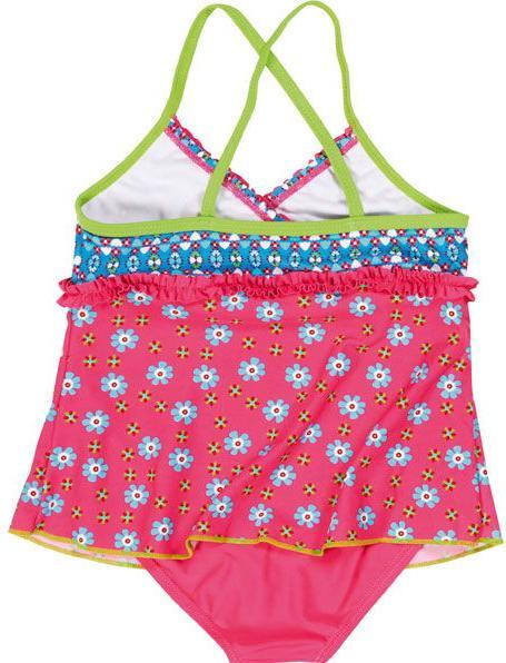 Produktbild Playshoes UV-Schutz Badeanzug mit Rock Blumen (86, 92)