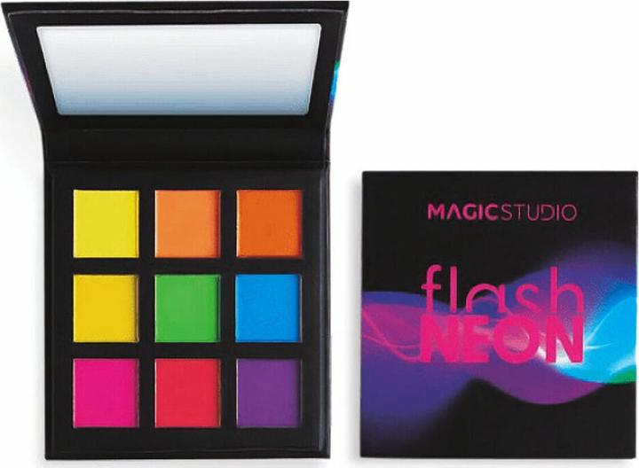 IDC Institute Palette mit Lidschatten Magic Studio Flash Neon