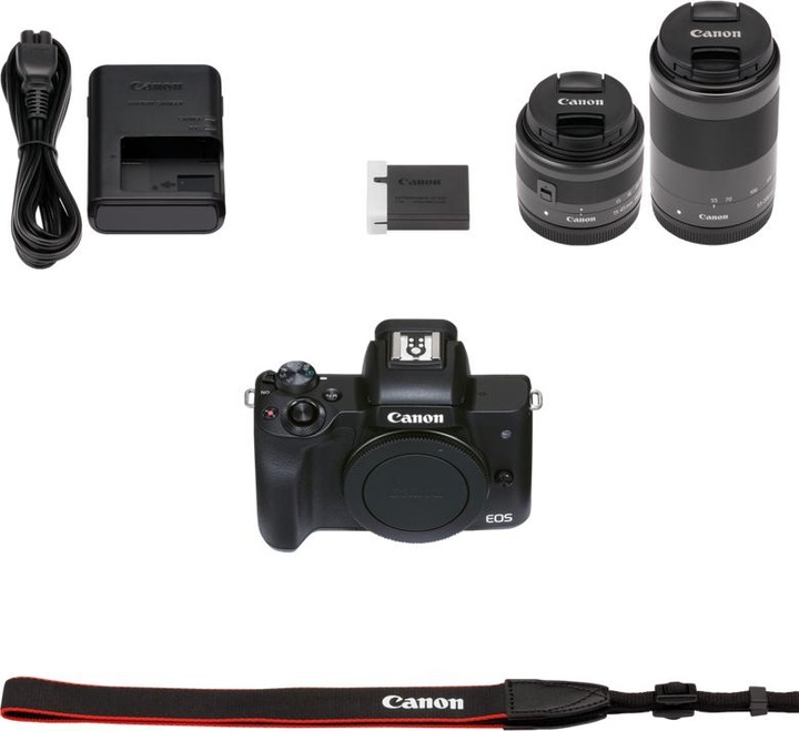 Produktbild Canon EOS M50 Mark II Kit (0.00 Mpx, APS-C / DX)