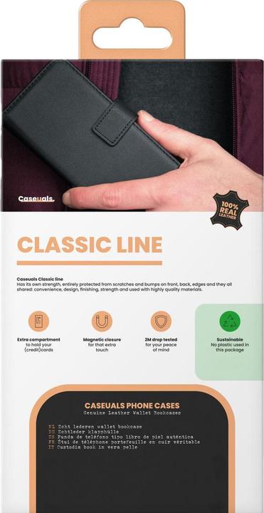 Produktbild Caseuals 2-in-1 Bookcase MagSafe iPhone 15 Red (Apple iPhone 15)