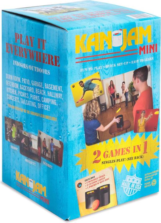 Actual product image Kanjam Mini Game Frisbee black / red