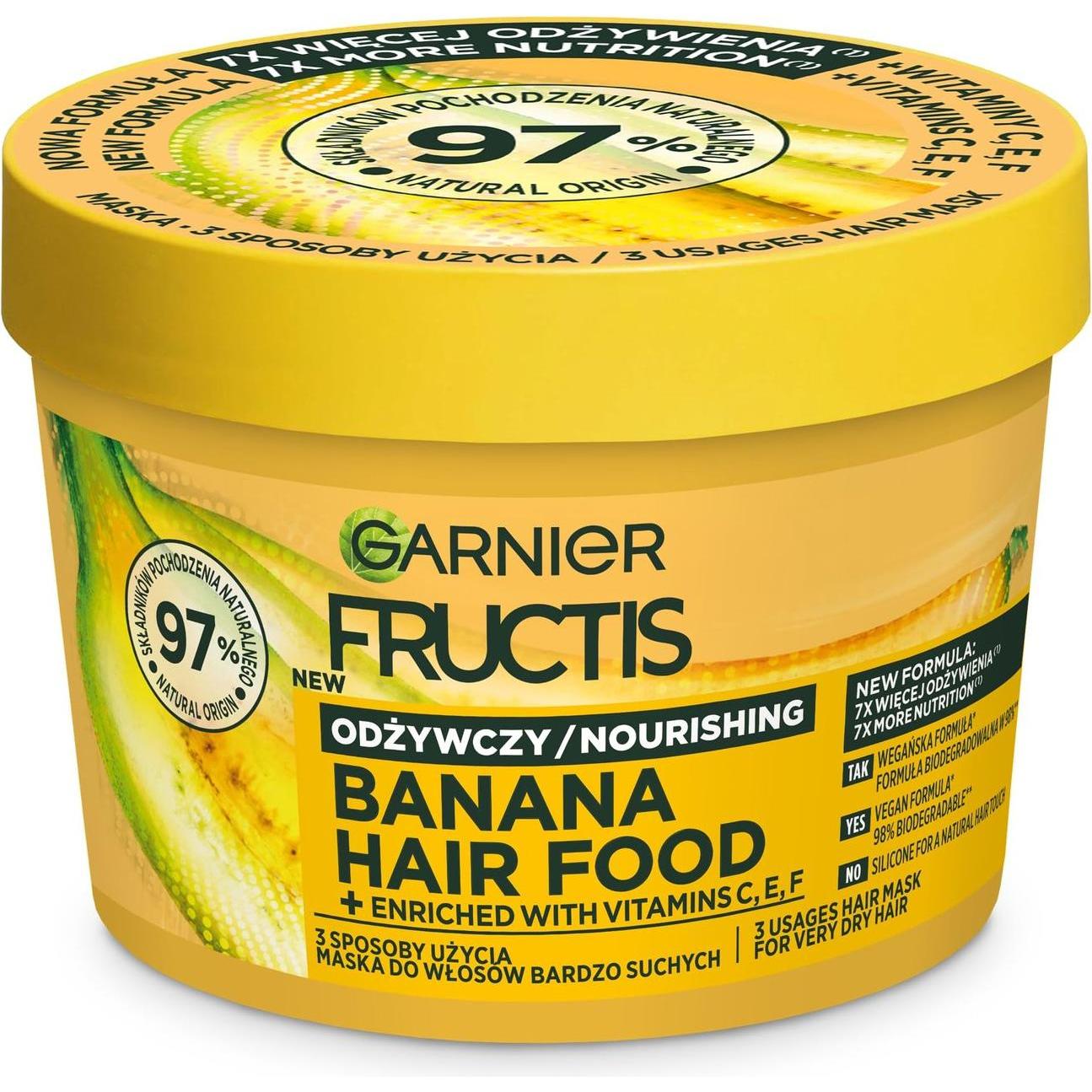 Garnier, Haarmasker, Bananen haarvoeding (400 ml)