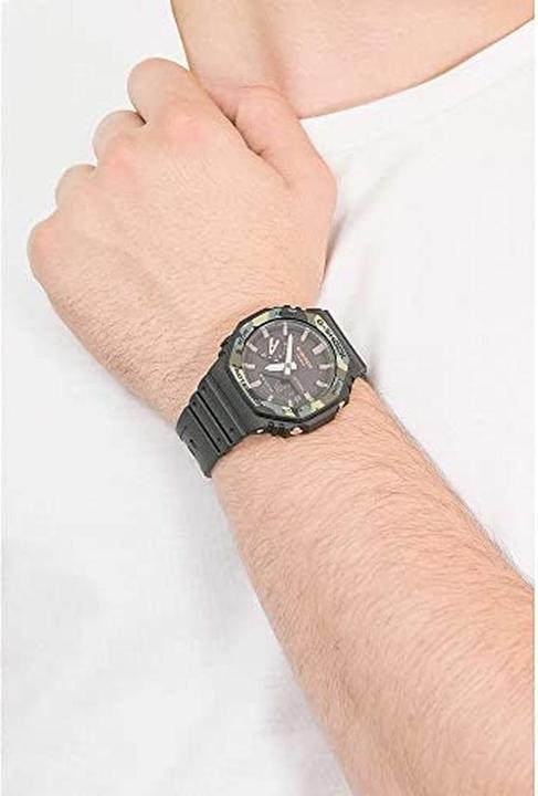 Actual product image G-Shock Ga-2100su-1aer (Digital watch, Analogue wristwatch, 45.40 mm)