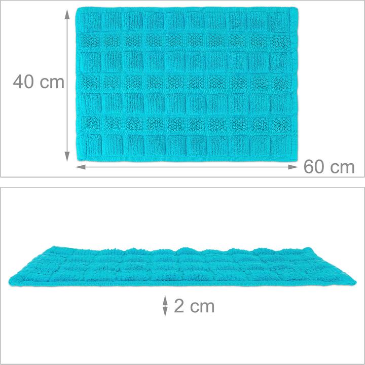 Actual product image Relaxdays Bath Mat (60 x 40 x 2 cm)