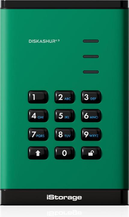 Produktbild iStorage diskAshur3 SSD 8TB - Green (8 TB)