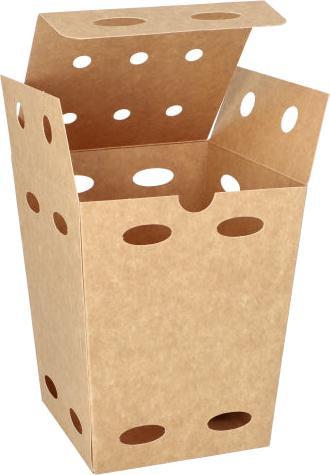 Produktbild Papstar 87259 Einweg-Lebensmittelbehälter Karton (50x)