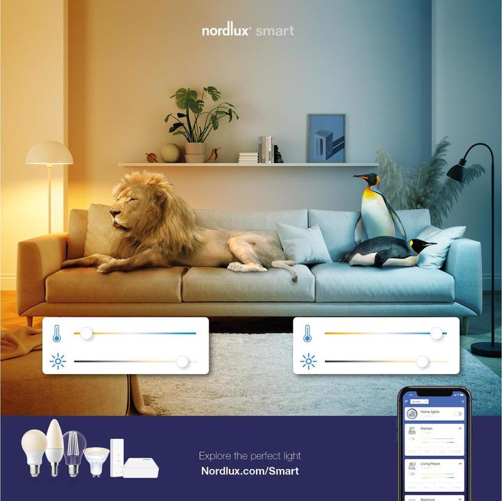 Produktbild Nordlux Leuchtmittel E14 4.7 W, 2200-6500 K (E14, 4.70 W, 430 lm, 6 x, F)
