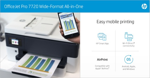 Productafbeelding HP OfficeJet Pro 7720 (Inktpatroon, Kleur)