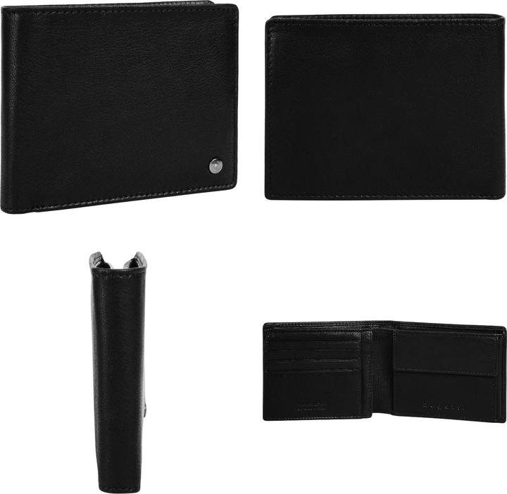 Produktbild Bugatti "Black Magic" Scheintasche mit Überschlag / wallet with flap