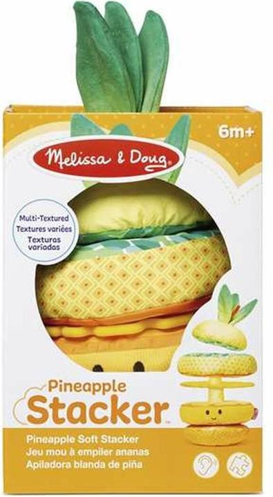 Actual product image Melissa & Doug Melissa and Doug - Pineapple Soft Stacker - (30743)