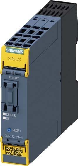 Actual product image Siemens SIRIUS safety relay Basic unit 3SK2 seri