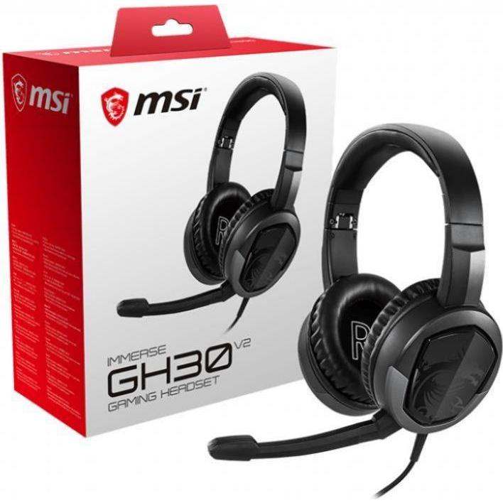 Thumbnail - MSI Immerse GH30 V2 (Kabelgebunden), Gaming Headset, Schwarz