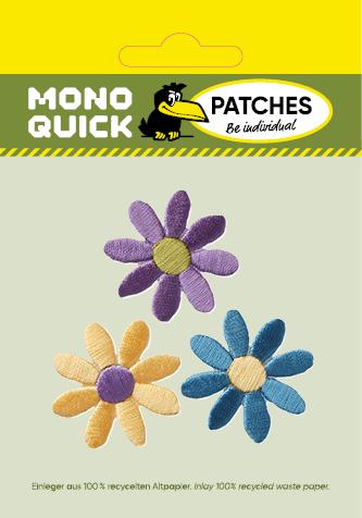 Actual product image Mono Quick 3 colourful flowers (3 x)