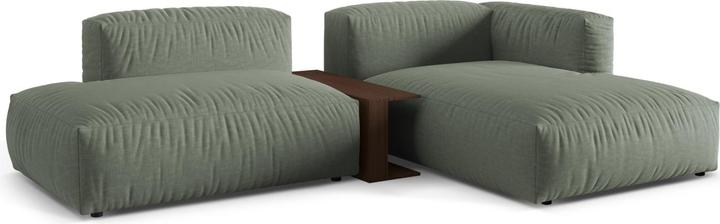 Image du produit Micadoni Canapé D'Angle Droit Modulaire, "Martina", 2 Places, 292x176x75 Fabriqué en Europe (Canapé modulaire, Canapé d'angle)