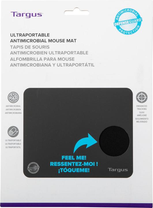 Actual product image Targus AWE820GL Mouse Pad Gaming Mouse Pad Black (S)