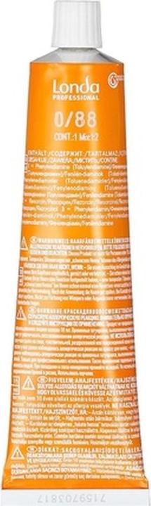 Actual product image Londa Professional Intensive Toning Hair Colour No. 0/88 Intense Blue Mixton 60ml (0, 88 pearl intensive)