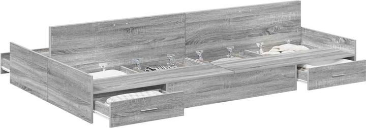 Actual product image vidaXL Moderner Bettrahmen (120 x 200 cm)