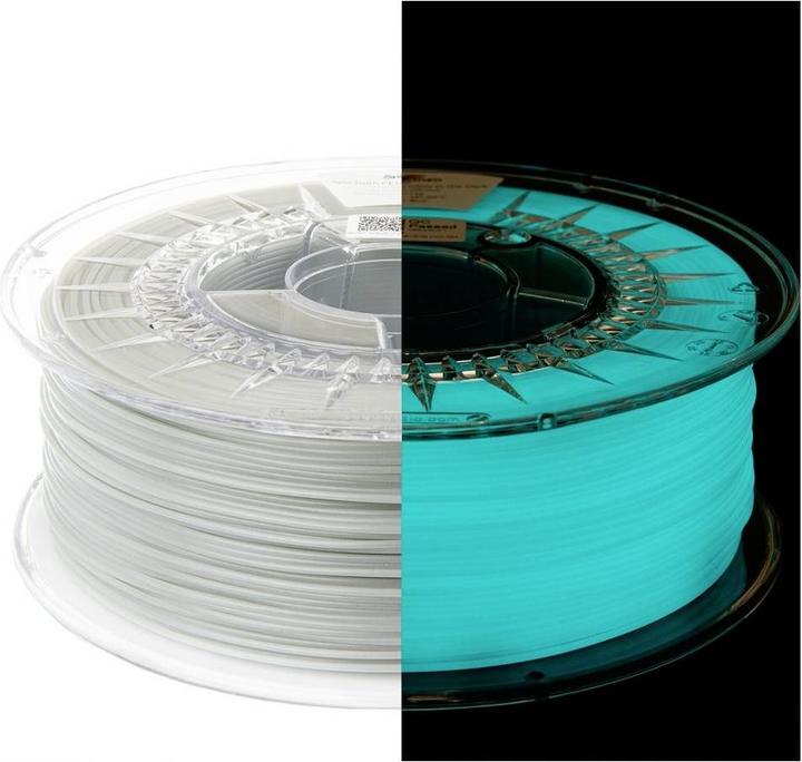 Image du produit Filaments 80537 Glow in the Dark Filament PETG nachleuchtend 1.75 mm 10 (PETG, 1.75 mm, 1000 g)
