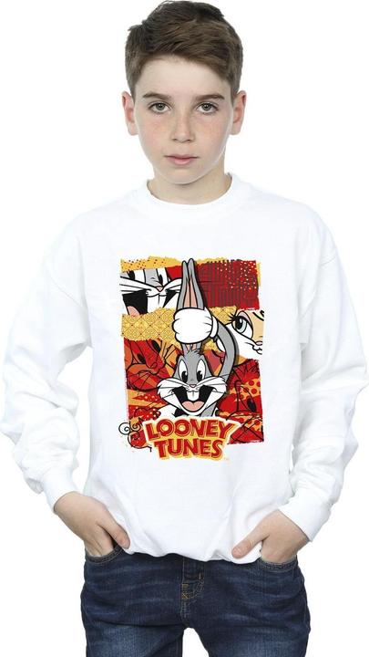 Produktbild Looney Tunes Bugs Rabbit Comic New Year Sweatshirt Jungen (152, 158)