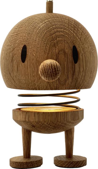 Actual product image Hoptimist Tischleuchte Eiche L, 10 x 10 x 15 cm, Braun