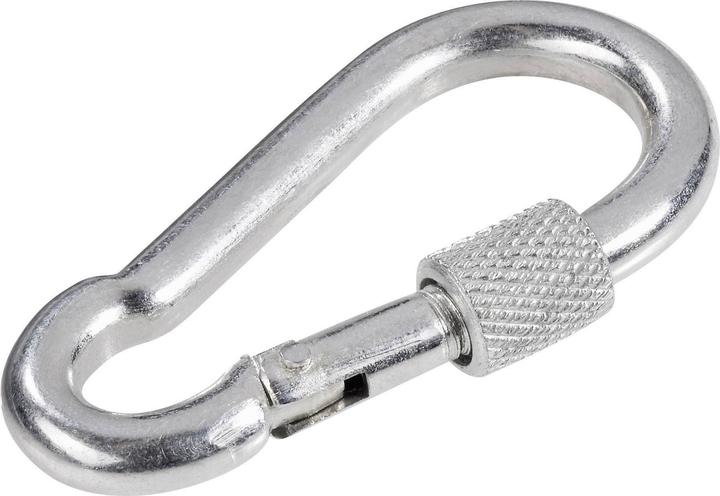 Toolcraft Karabinerhaken mit Schraubverschluss