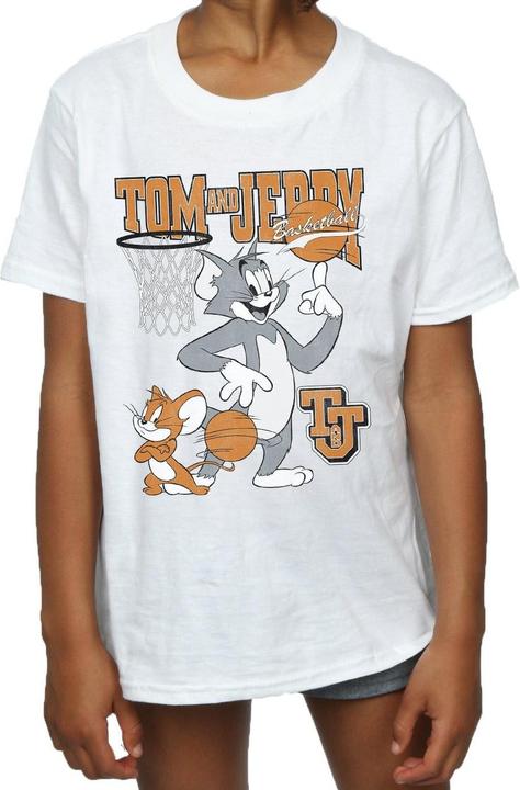 Produktbild Tom & Jerry Spinning Basketball TShirt Mädchen (140, 146)