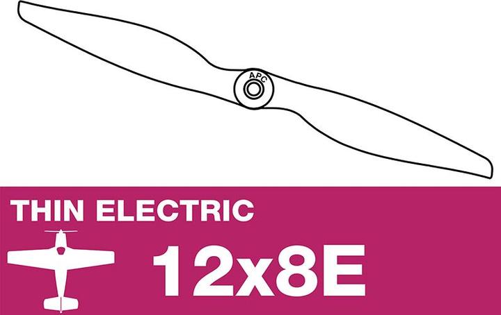 Actual product image APC Propellers E-Propeller 12x8"