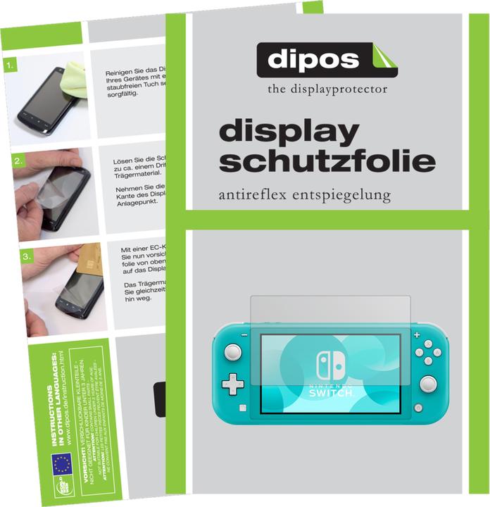 Produktbild Dipos Displayschutzfolie Antireflex (2 Stück, Switch Lite)