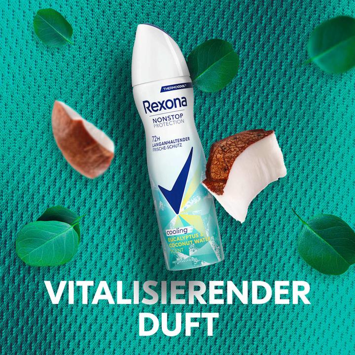 Produktbild Rexona Deo Spray Thermocool Eucal and Coconut 150 ml (Spray, 150 ml)
