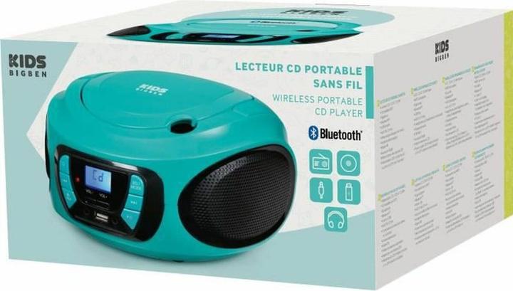 Produktbild Bigben Tragbares CD/Radio CD62 USB/BT (FM, Bluetooth)