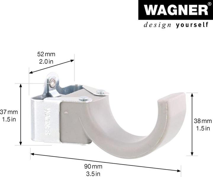 Actual product image Wagner System Device holder