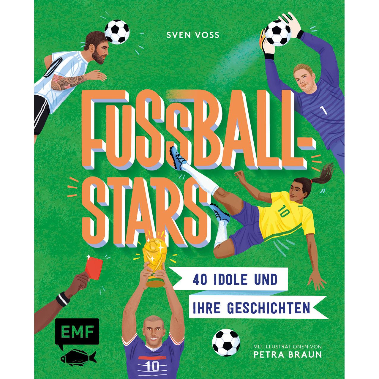 Fussball-Stars, Kinderbücher von Sven Voss, Petra Braun